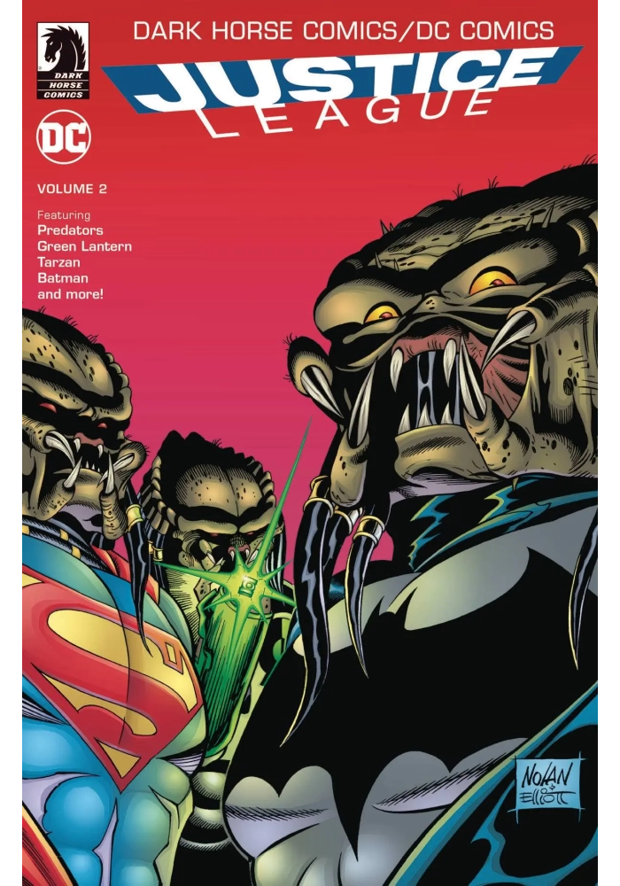 DC COMICS DARK HORSE COMICS JUSTICE LEAGUE TP VOL 02