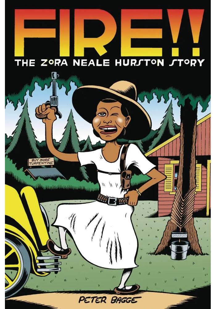 FIRE THE ZORA NEALE HURSTON STORY HC