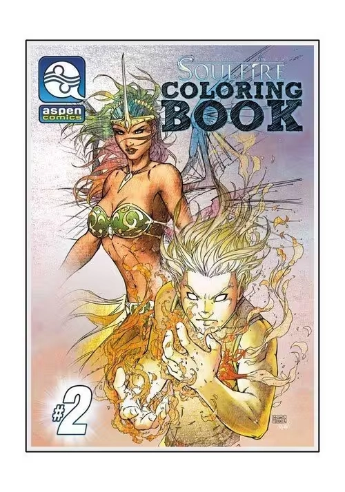 SOULFIRE COLORING BOOK SPECIAL TP VOL 02