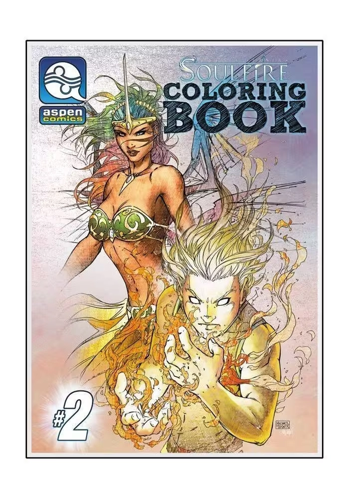 SOULFIRE COLORING BOOK SPECIAL TP VOL 02