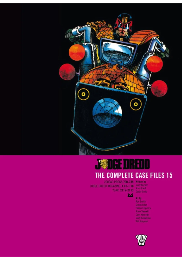 US JUDGE DREDD COMP CASE FILES TP VOL 15