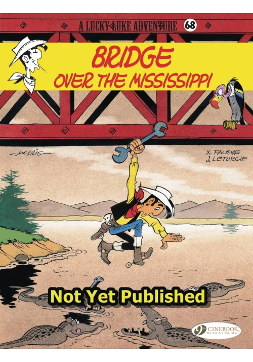 LUCKY LUKE TP VOL 68 OVER  THE MISSISSIPPI