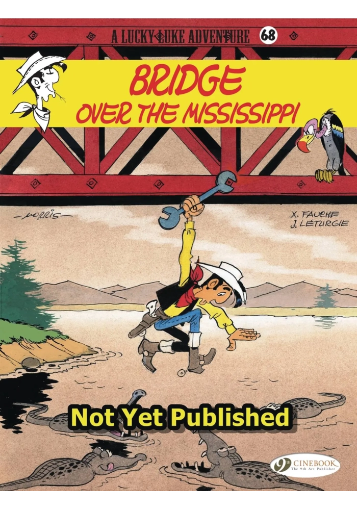 LUCKY LUKE TP VOL 68 OVER  THE MISSISSIPPI