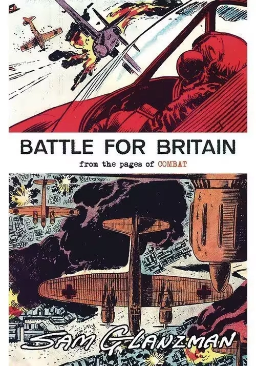BATTLE FOR BRITAIN FROM PAGES OF COMBAT GLANZMAN CVR