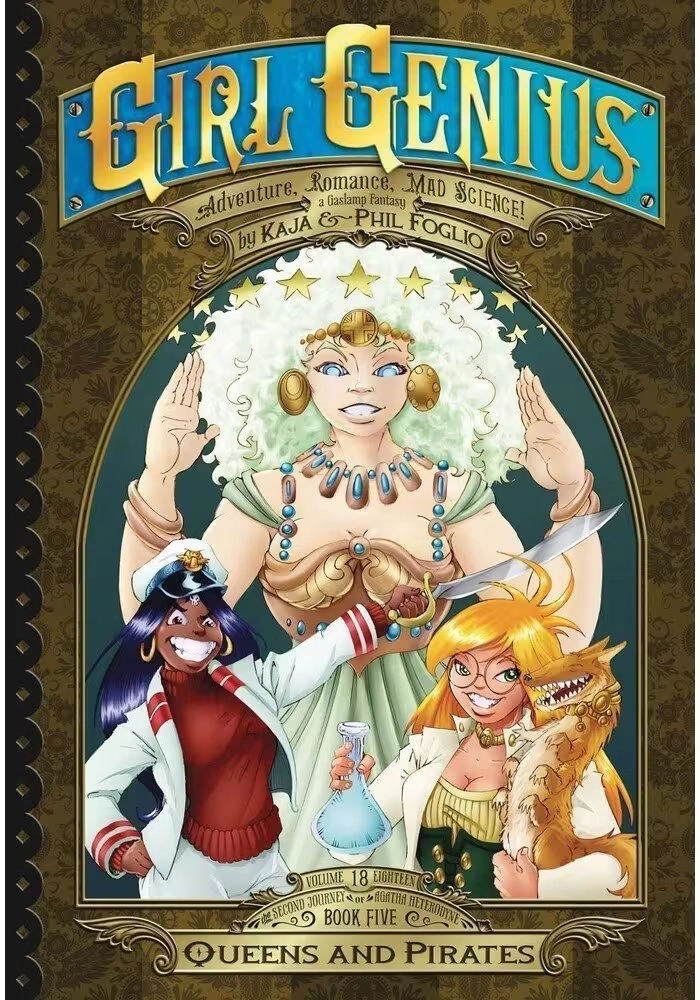 GIRL GENIUS SECOND JOURNEY GN VOL 05 QUEENS AND PIRATES