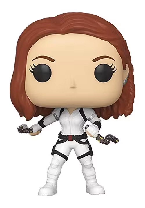 POP MARVEL BLACK WIDOW (WHITE SUIT) VINYL FIGURINE