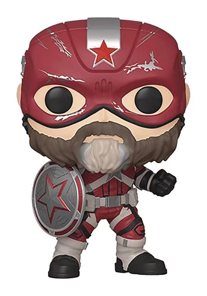 POP MARVEL BLACK WIDOW RED GUARDIAN VINYL FIGURINE