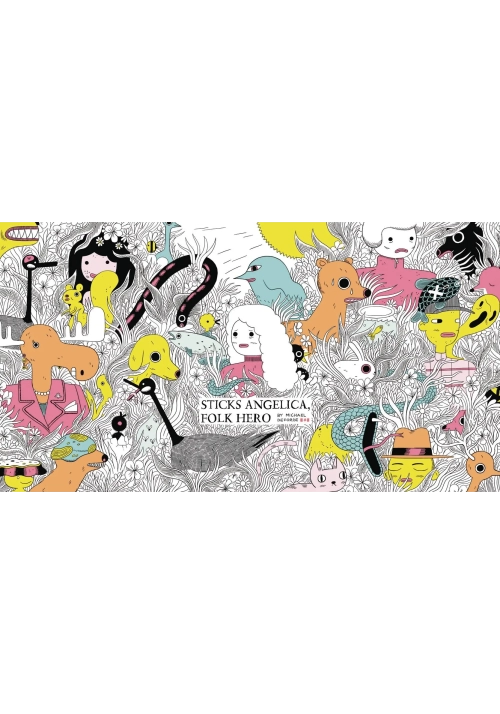 STICKS ANGELICA FOLK HERO HC