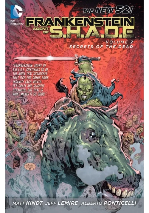 FRANKENSTEIN AGENT OF SHADE TP VOL 02 SECRETS DEAD