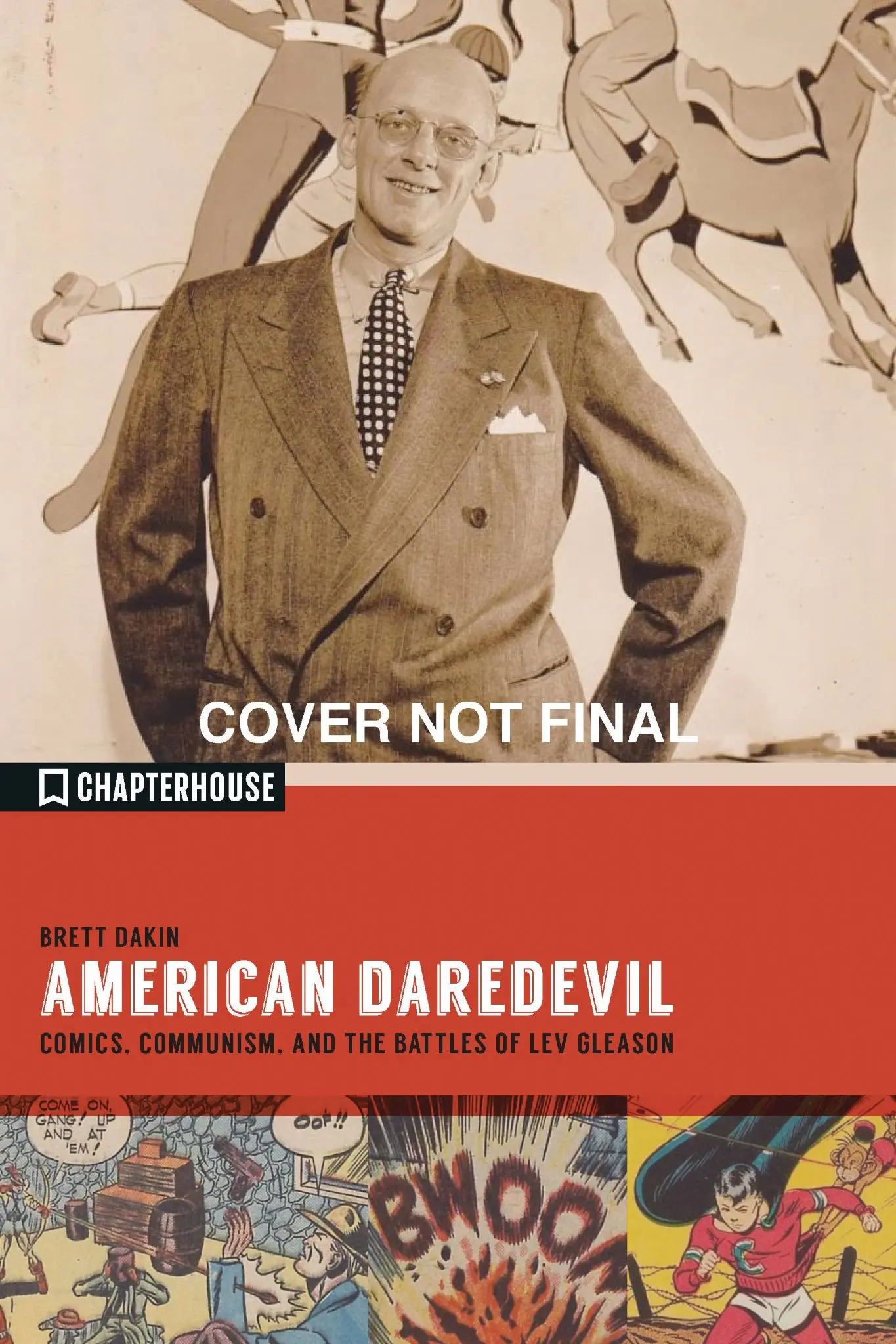 AMERICAN DAREDEVIL BATTLES LEV GLEASON SC NOVEL
