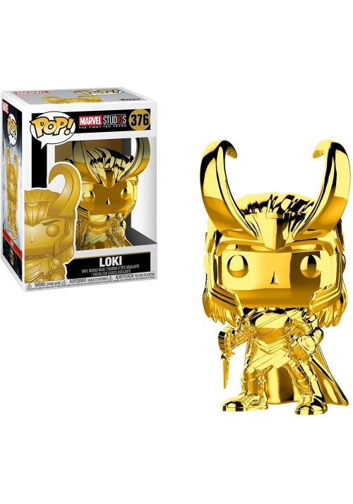 POP MARVEL STUDIO 10 LOKI CHROME