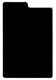 BLACK PLASTIC TITLE DIVIDERS