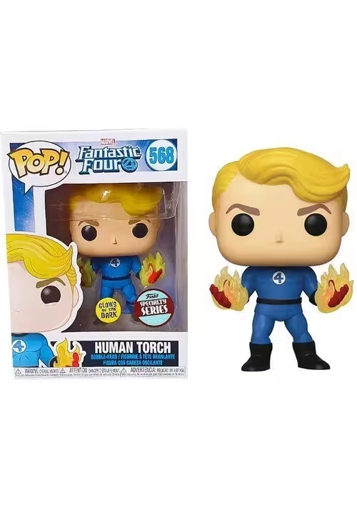 POP SPECIALTY SERIES MARVEL FANTASTIC FOUR HUMAN TORCH VINYL FIGURE