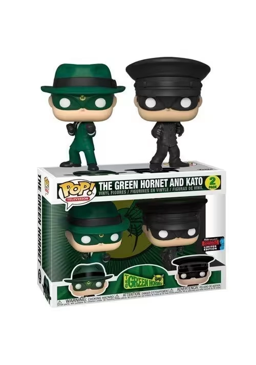 GREEN HORNET & KATO NYCC 2019 EXCLUSIVE POP! VINYL FIGURE 2PACK