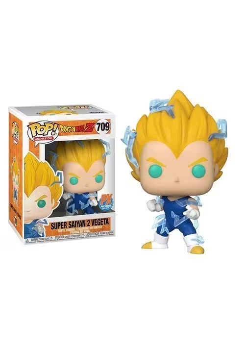 POP ANIMATION DBZ SUPER SAIYAN 2 VEGETA PX VINYL FIGURINE
