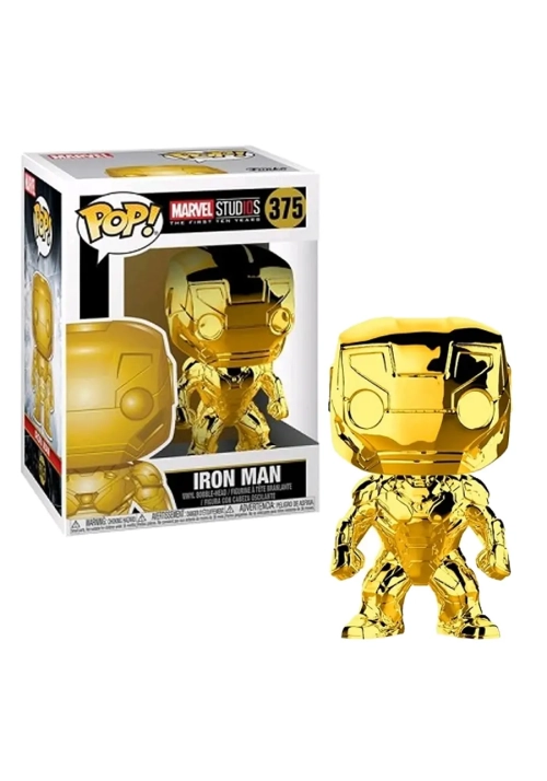 POP MARVEL STUDIO 10 IRON MAN CHROME