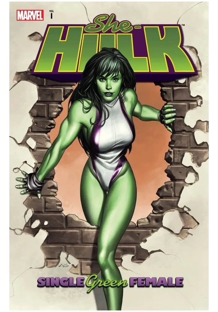 SHE-HULK BY SLOTT TP VOL 01 COMPLETE COLLECTION