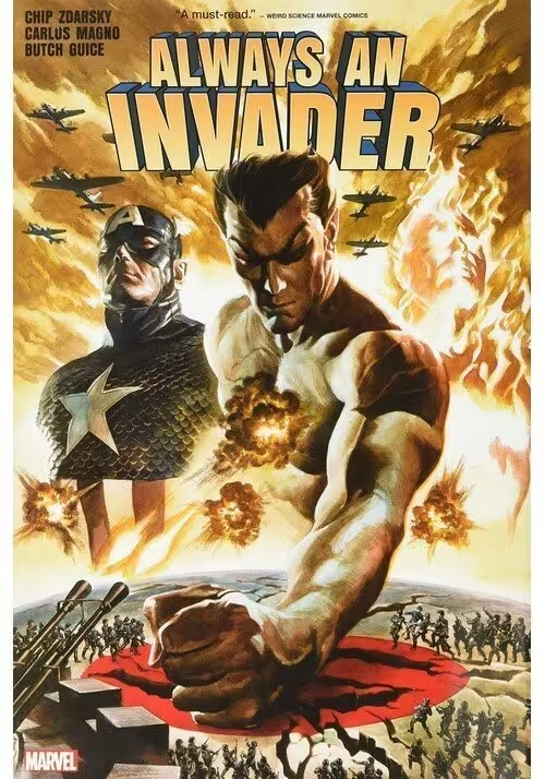 ALWAYS AN INVADER HC ROSS CVR