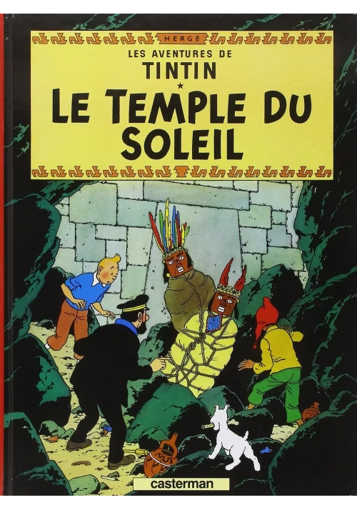 TINTIN TOME 14 LE TEMPLE DU SOLEIL