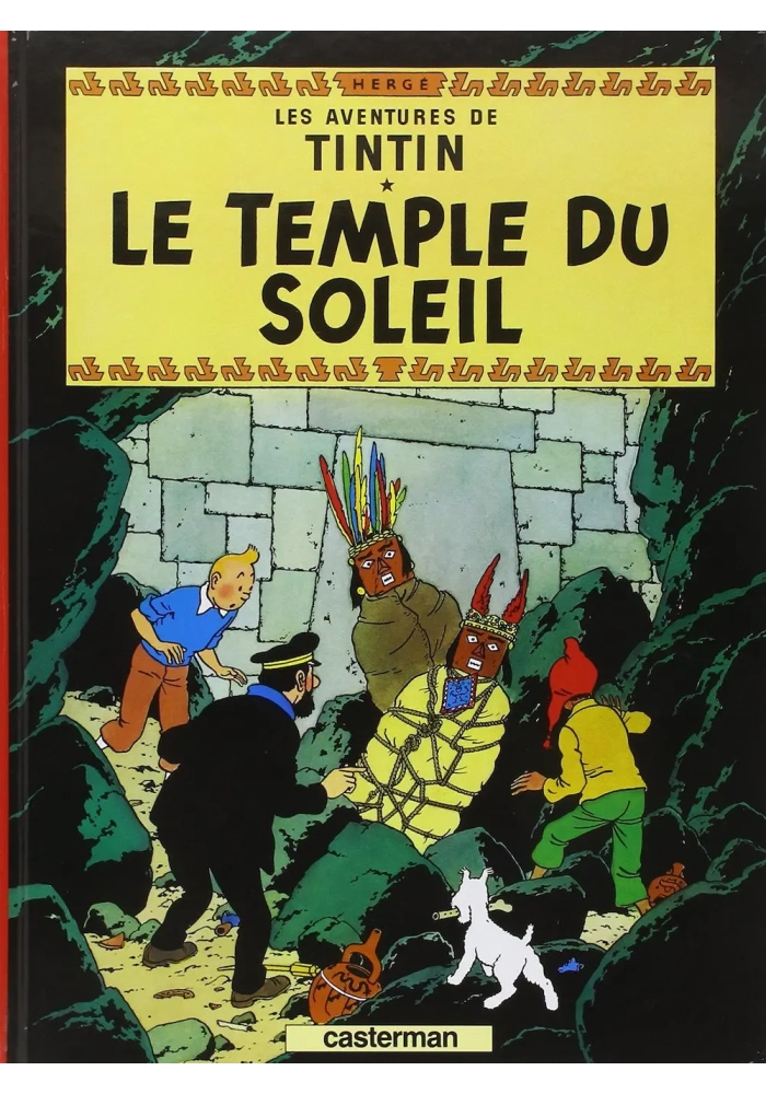 TINTIN VOLUME 14  LE TEMPLE DU SOLEIL