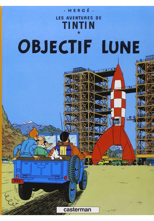 TINTIN VOLUME 16  OBJECTIF LUNE