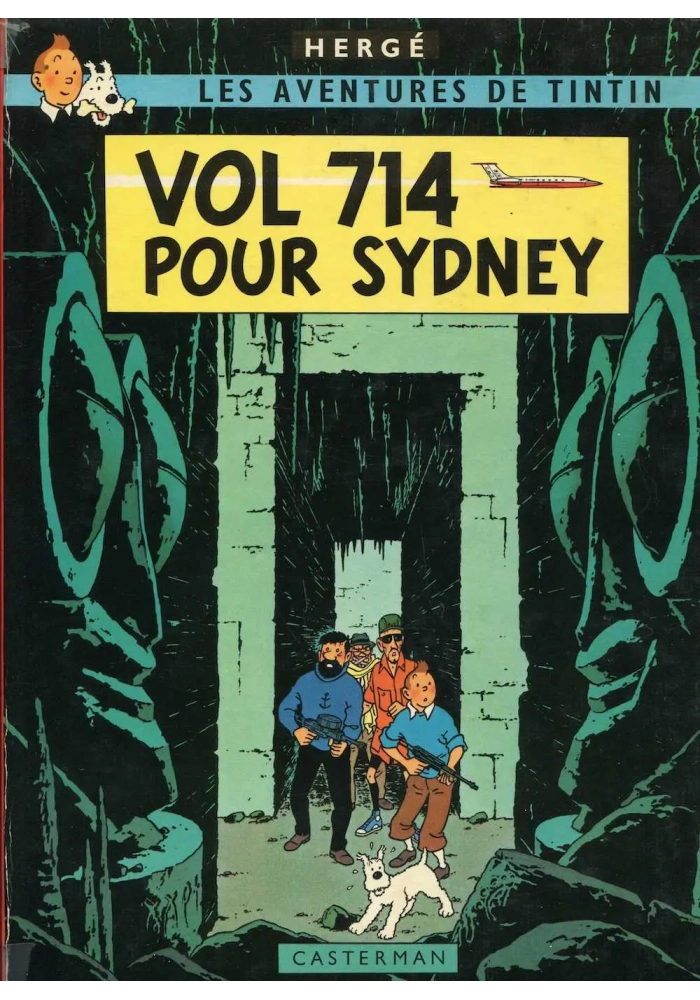 TINTIN VOLUME 22  VOL 714 POUR SIDNEY