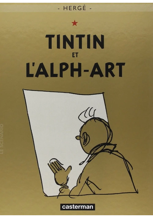 TINTIN VOLUME 24  TINTIN ET L'ALPH ART