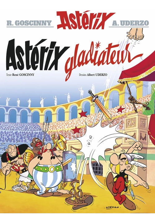 ASTERIX TOME 4 ASTERIX GLADIATEUR