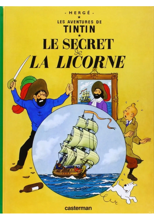 TINTIN VOLUME 11  LE SECRET DE LA LICORNE
