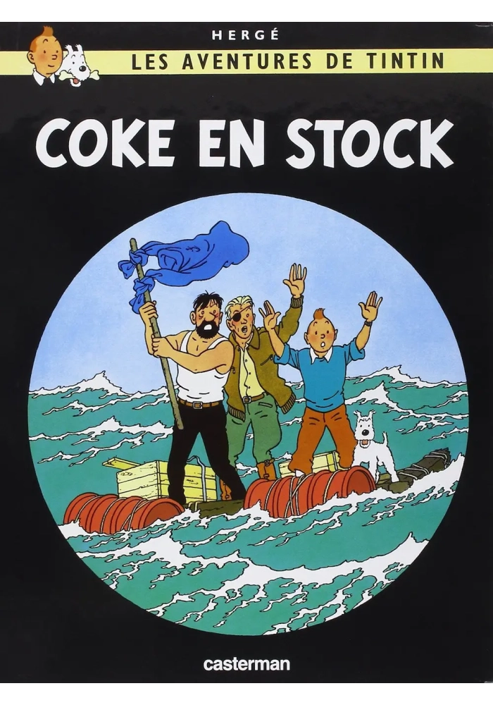 TINTIN VOLUME 19  COKE EN STOCK