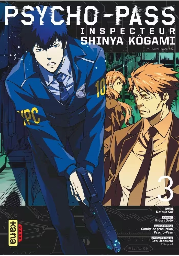 PSYCHO-PASS INSPECTEUR SHINYA KOGAMI VOLUME 3
