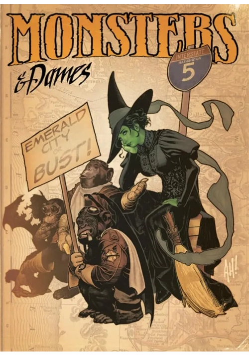 MONSTERS & DAMES2011 EMERALD CITY COMICON ARTBOOK