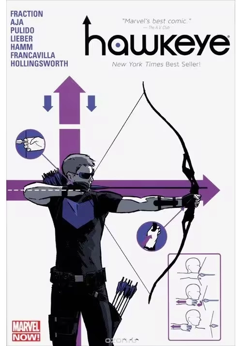 HAWKEYE BY FRACTION & AJA: THE SAGA OF BARTON AND BISHOP TPB AJA COVER [DM ONLY]