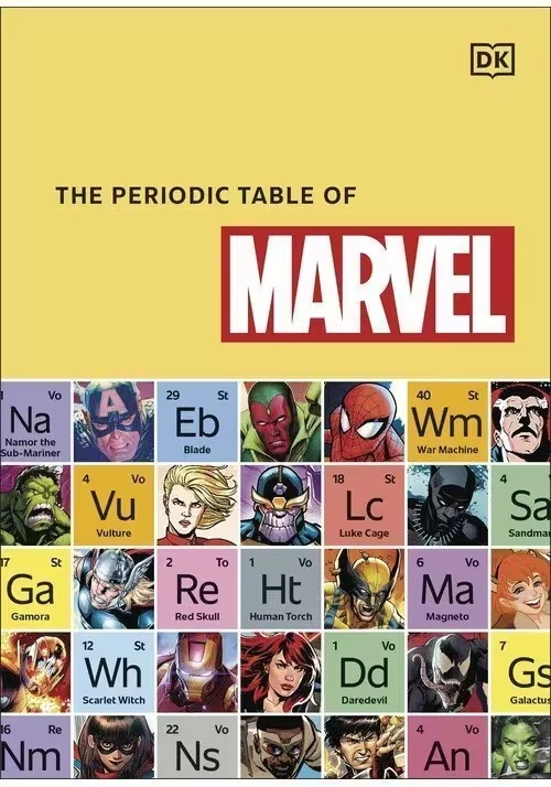 PERIODIC TABLE OF MARVEL