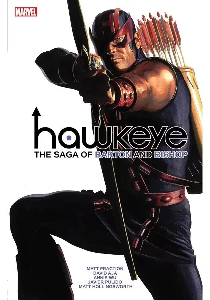 HAWKEYE BY FRACTION AJA TP SAGA BARTON BISHOP ROSS CVR