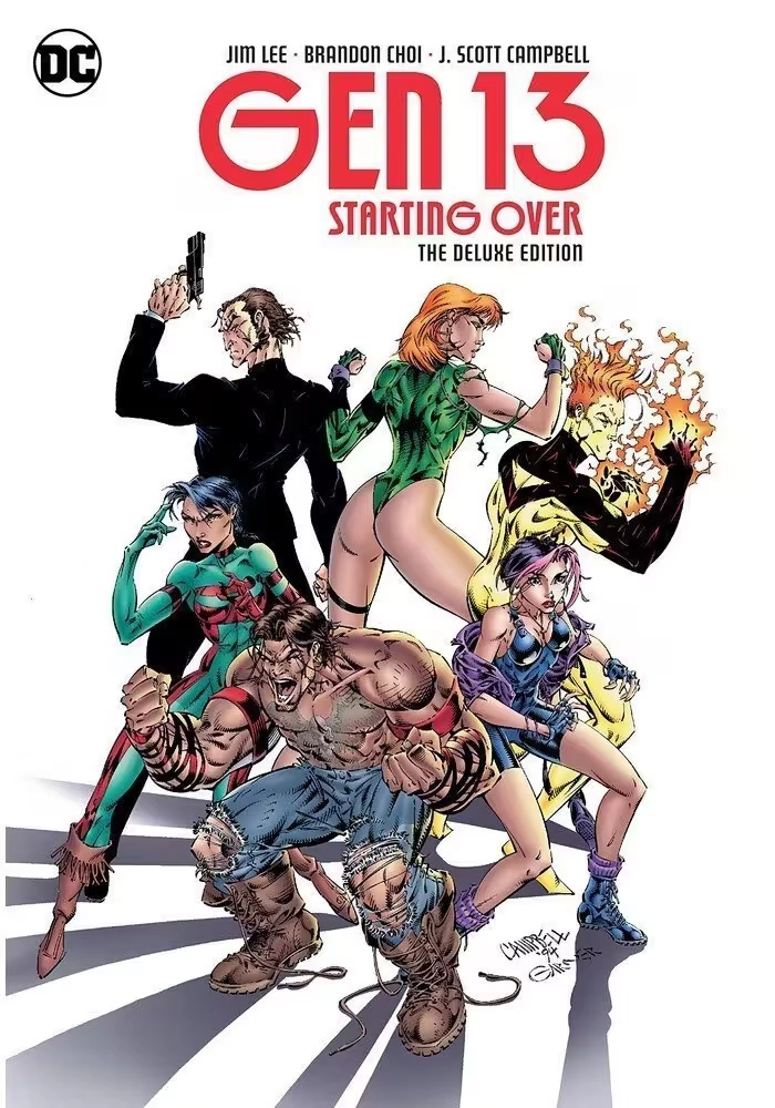 GEN 13 STARTING OVER DLX ED HC