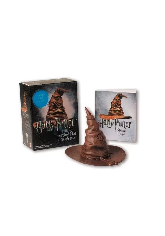 HARRY POTTER TALKING SORTING HAT & STICKER BOOK