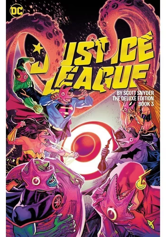 JUSTICE LEAGUE BY SCOTT SNYDER DLX ED HC BOOK 03