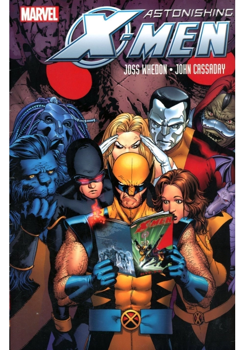 ASTONISHING X-MEN WHEDON CASSADAY OMNIBUS HC VOL 01 DM VARIANT N