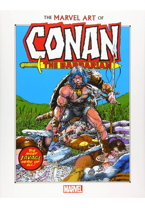 MARVEL ART OF CONAN THE BARBARIAN HC