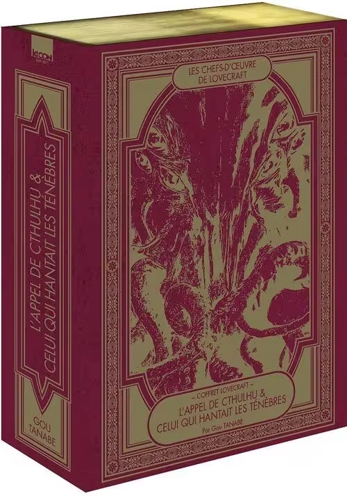 COFFRET LOVECRAFT : L'APPEL DE CTHULHU & CELUI QUI HANTAIT LES TÉNÈBRES