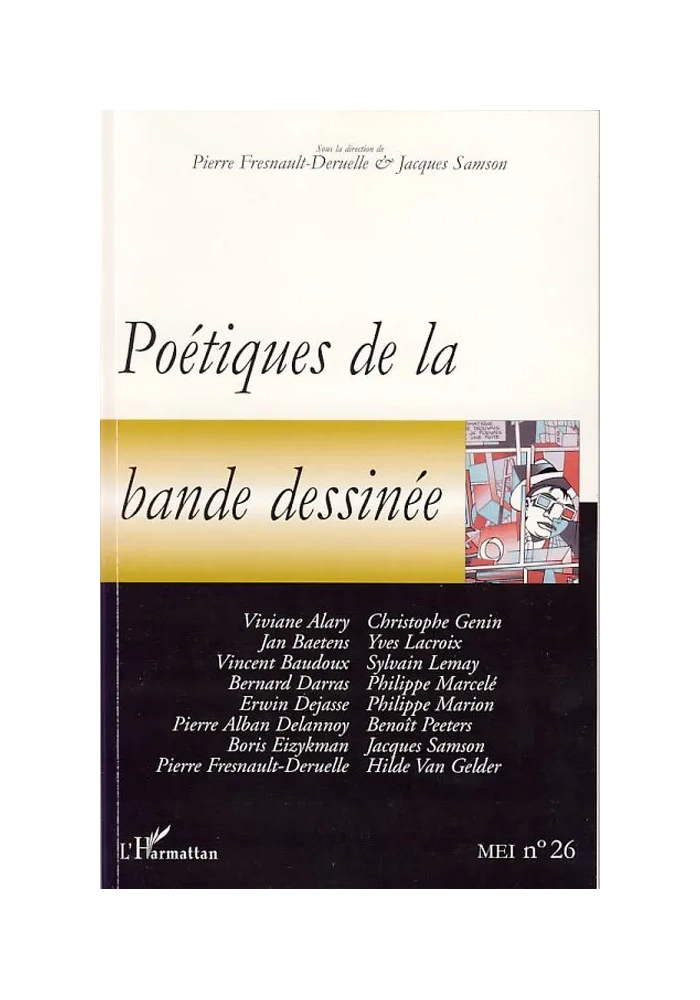 POÉTIQUES DE LA BANDE DESSINÉE