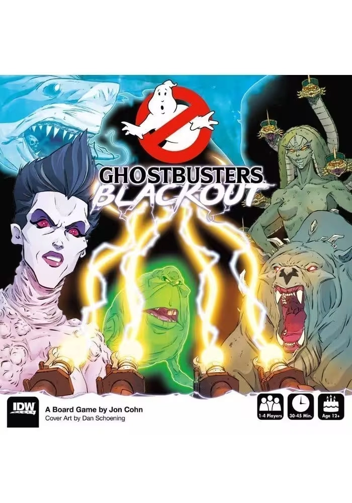 GHOSTBUSTERS BLACKOUT BOARD GAME