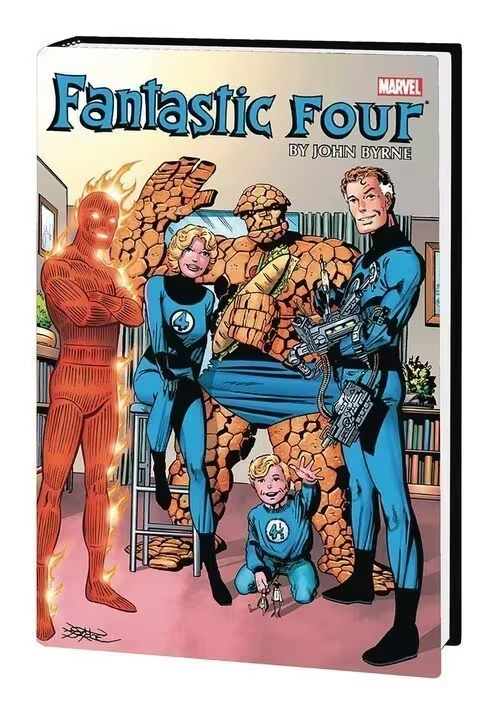 FANTASTIC FOUR BY BYRNE OMNIBUS HC VOL 01 BYRNE PINUP DM VARIANT