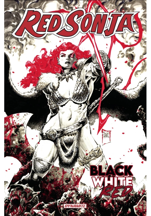 RED SONJA BLACK WHITE RED HC VOL 01