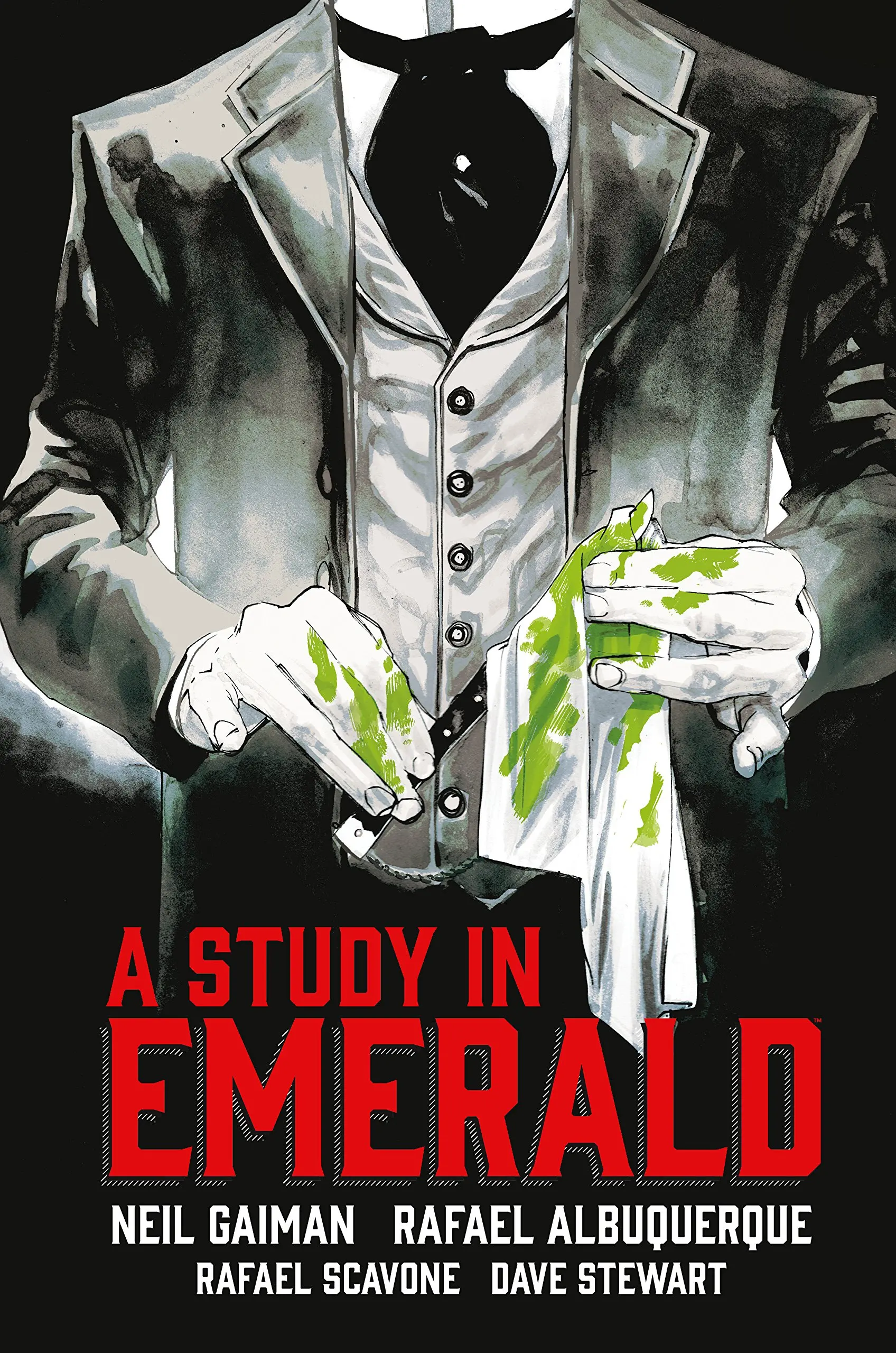 NEIL GAIMAN STUDY IN EMERALD HC (NEW PTG)