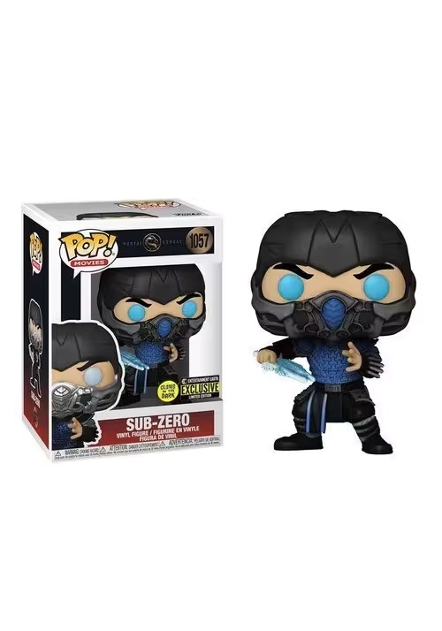 POP MORTAL KOMBAT 2021 SUB-ZERO GITD VINYL FIGURE