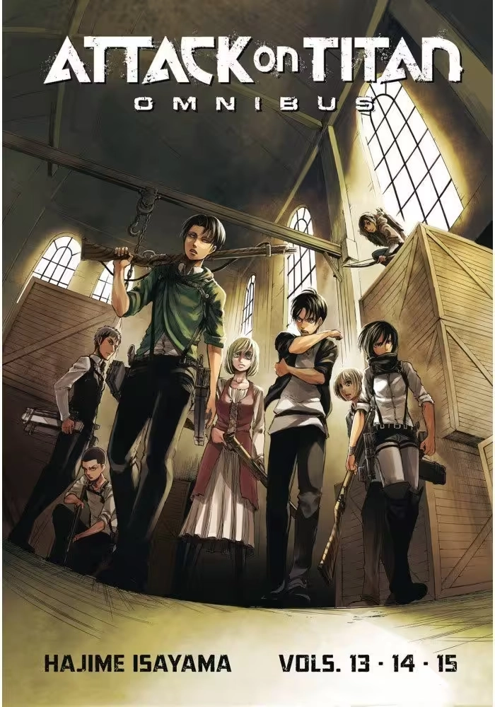 ATTACK ON TITAN OMNIBUS TP VOL 05 VOL 13-15 (MR)