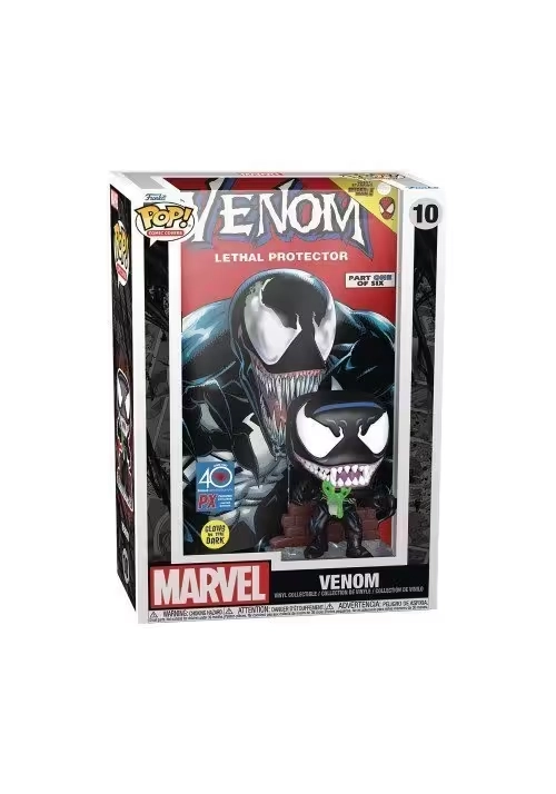 POP COMIC CVR MARVEL VENOM LETHAL PROTECTOR PX GLOW IN THE DARK