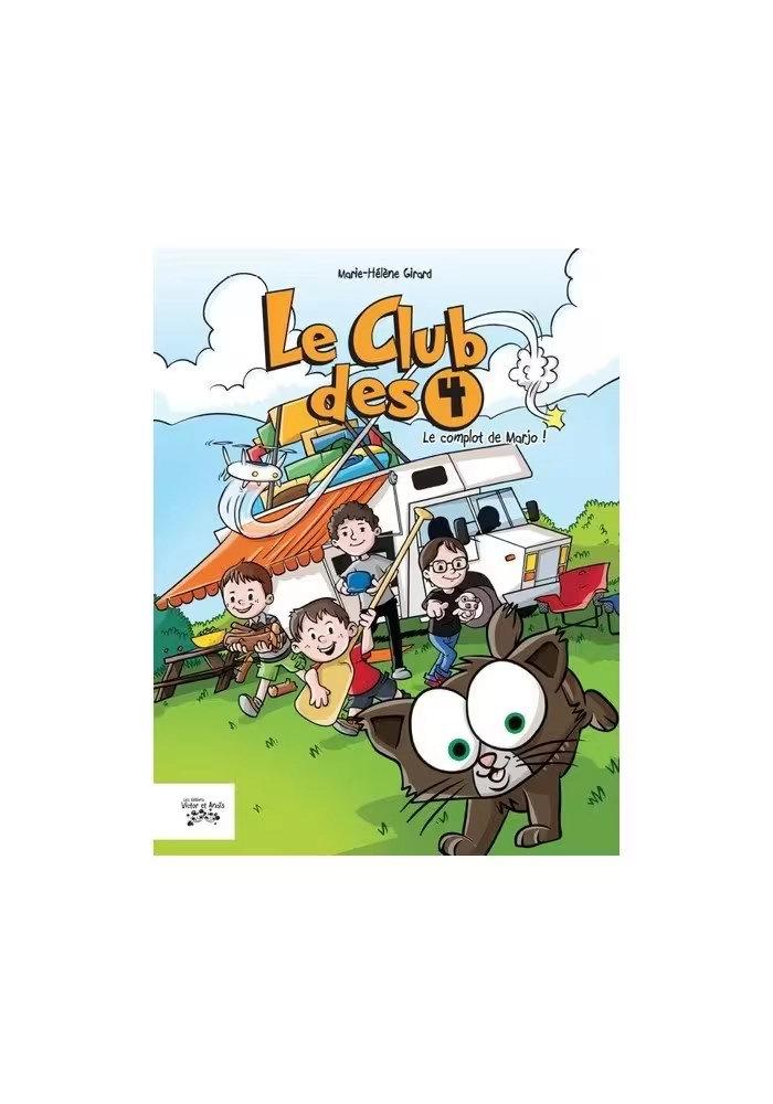 LE CLUB DES 4. LE COMPLOT DE MARJO!